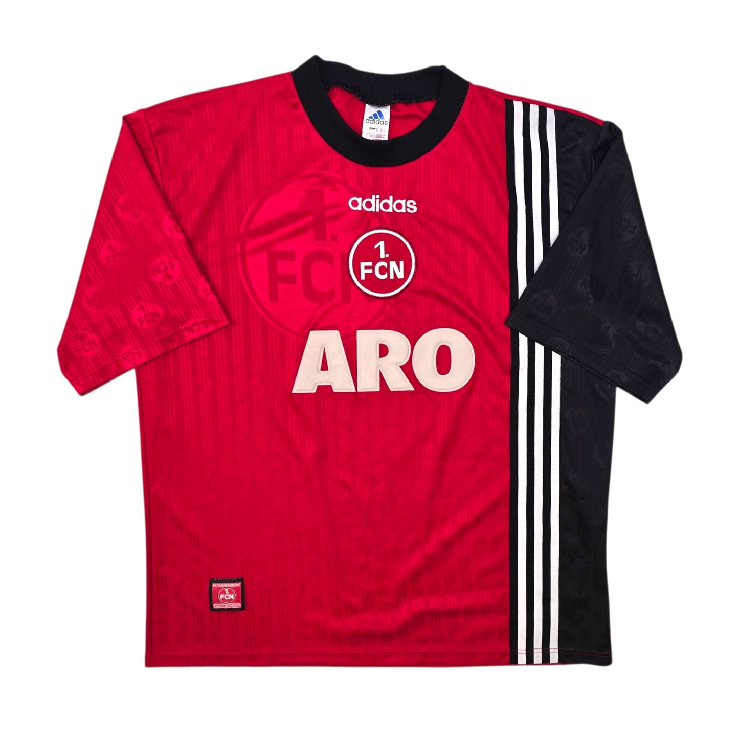 1997/99 Nurnberg Home Football Shirt (XL) Adidas (Signed)