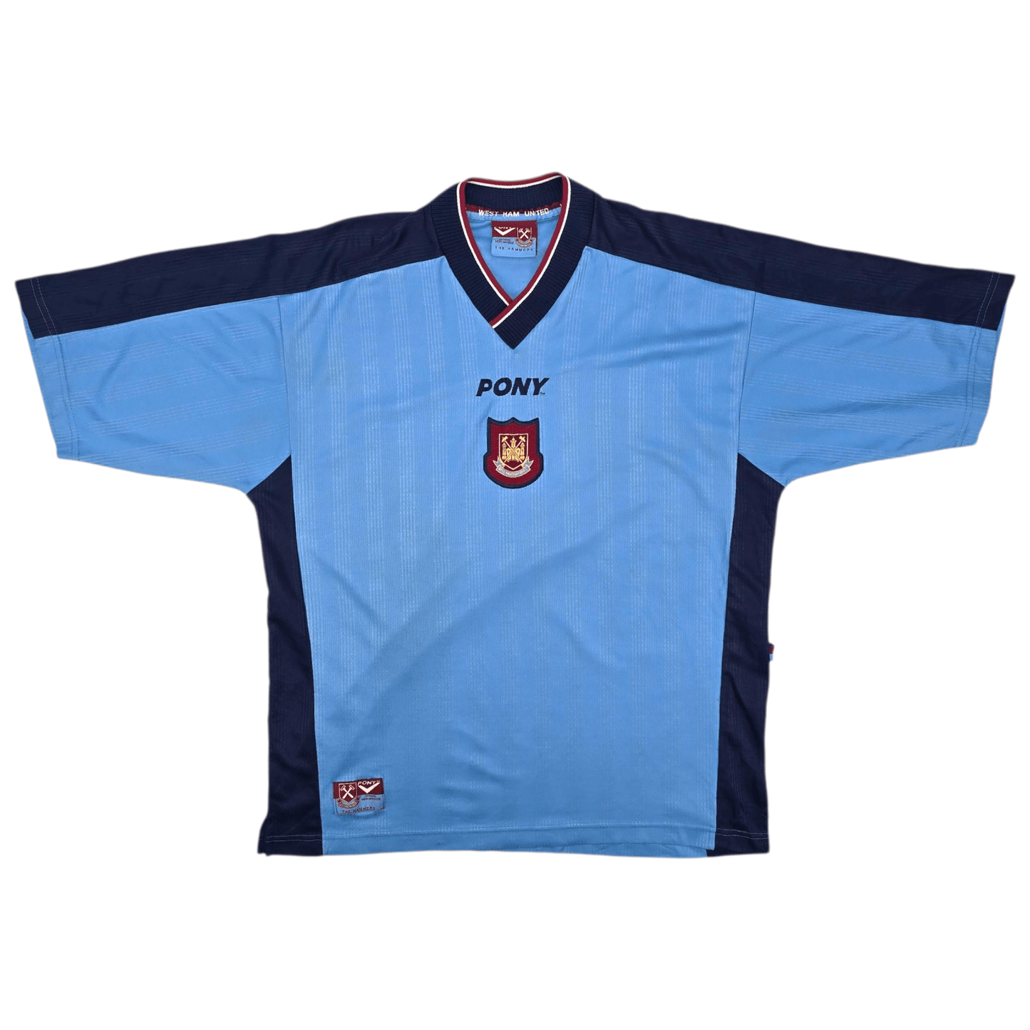 1997/99 West Ham United Away Football Shirt (XL) PONY