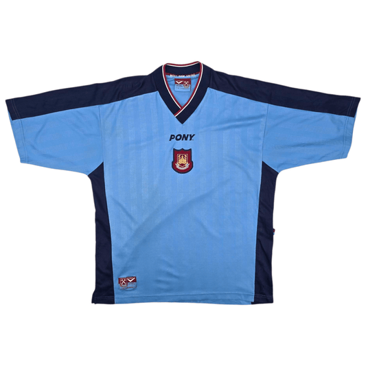 1997/99 West Ham United Away Football Shirt (XL) PONY