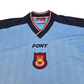 1997/99 West Ham United Away Football Shirt (XL) PONY
