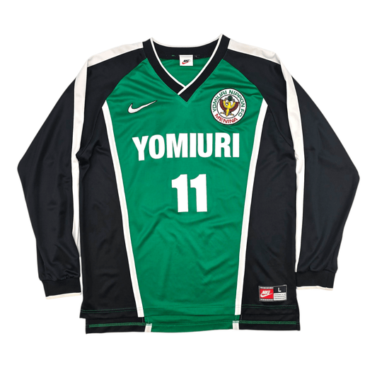 1998 Tokyo Verdy Home Football Shirt (L) Nike #11