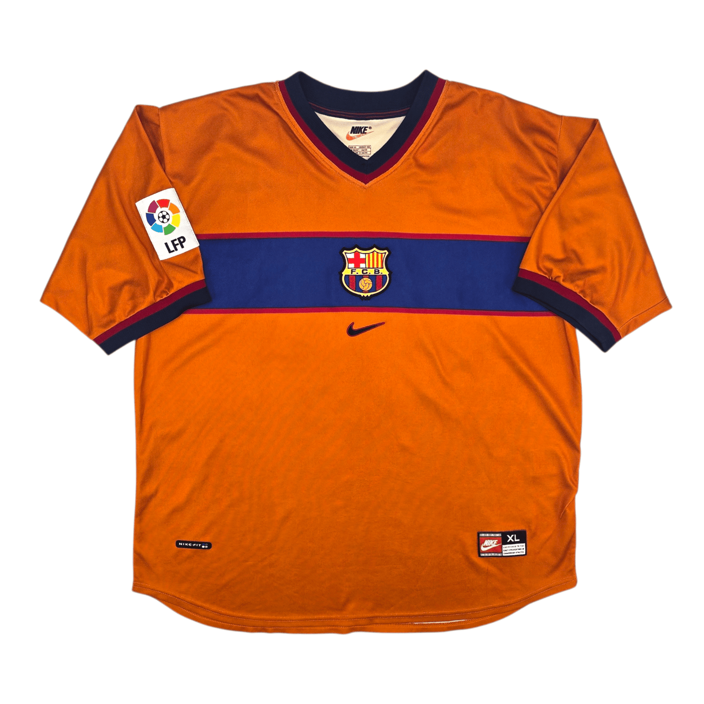 1998/00 Barcelona Third Football Shirt (XL) Nike #4 Guardiola