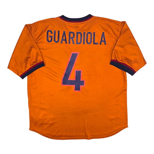 1998/00 Barcelona Third Football Shirt (XL) Nike #4 Guardiola