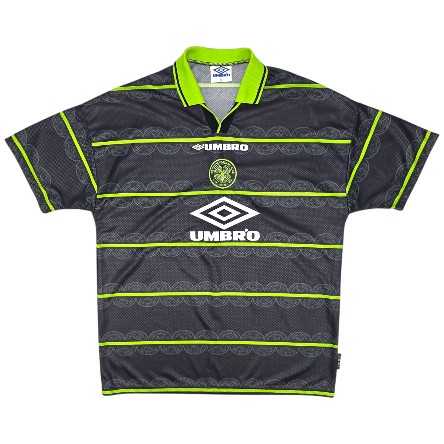 1998/00 Celtic Away Football Shirt (XL) Umbro