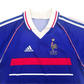 1998/00 France Home Football Shirt (M) Adidas