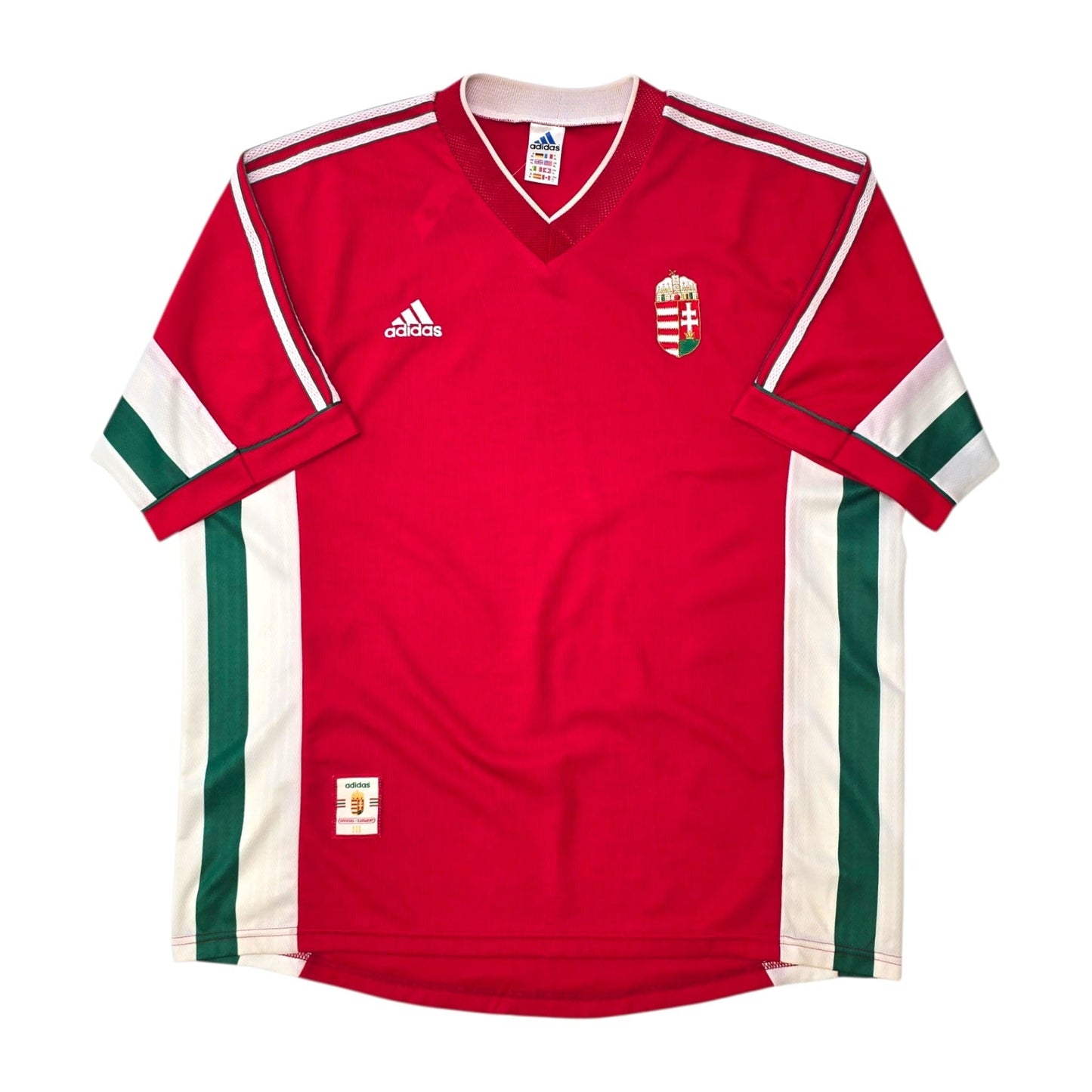 1998/00 Hungary Home Football Shirt (XL) Adidas