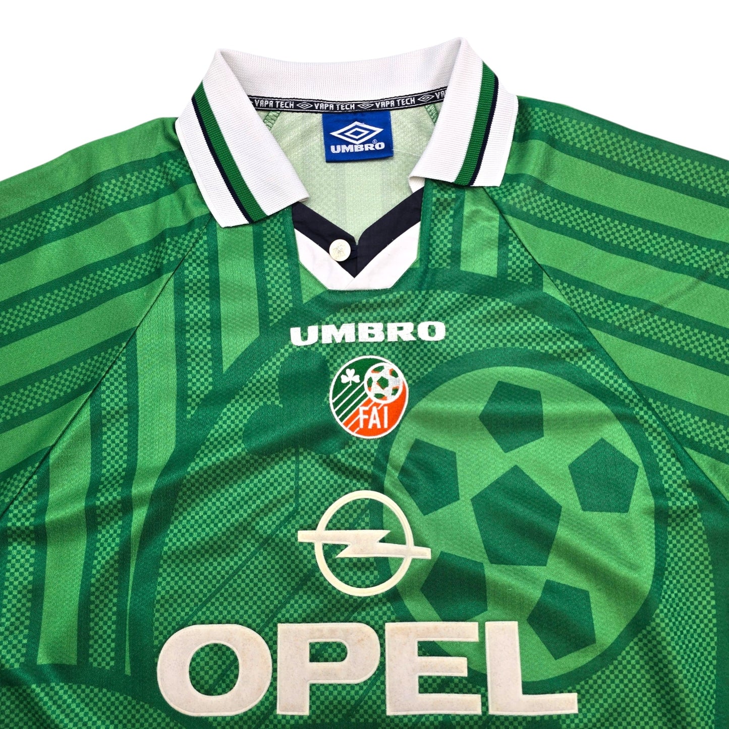 1998/00 Ireland Home Football Shirt (L) Umbro