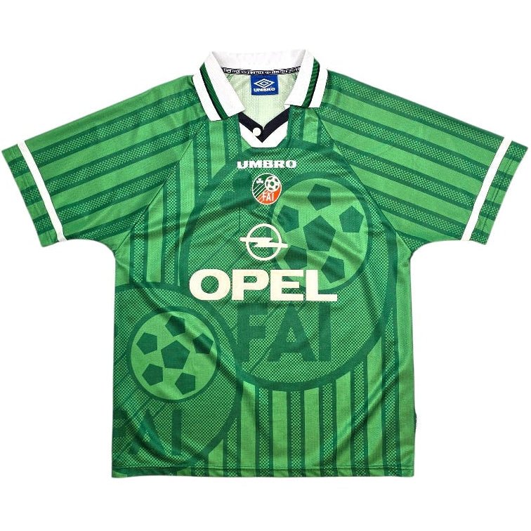 1998/00 Ireland Home Football Shirt (L) Umbro