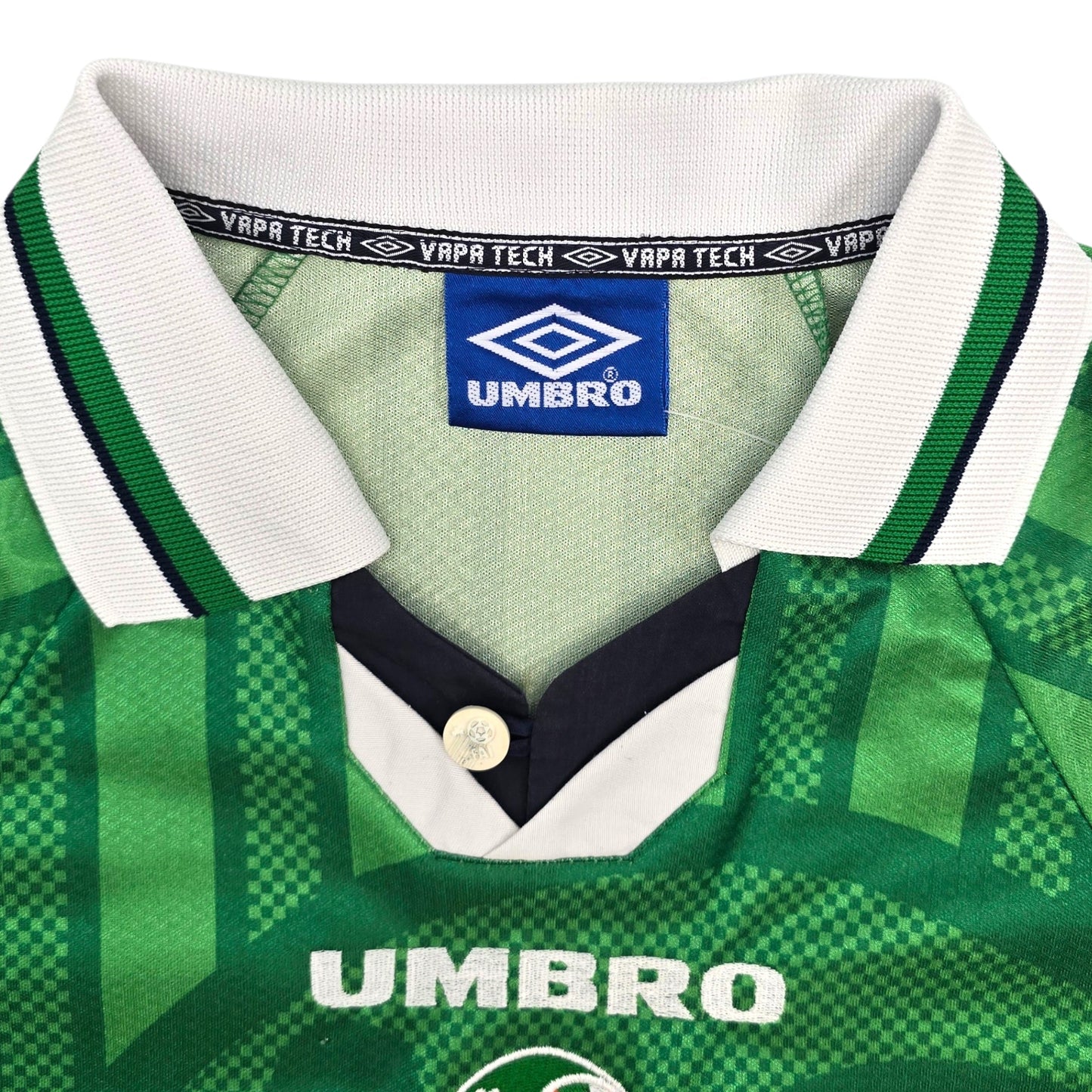1998/00 Ireland Home Football Shirt (L) Umbro