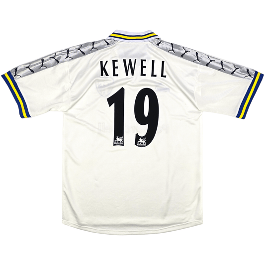 1998/00 Leeds United Home Football Shirt (L) Puma #19 Kewell