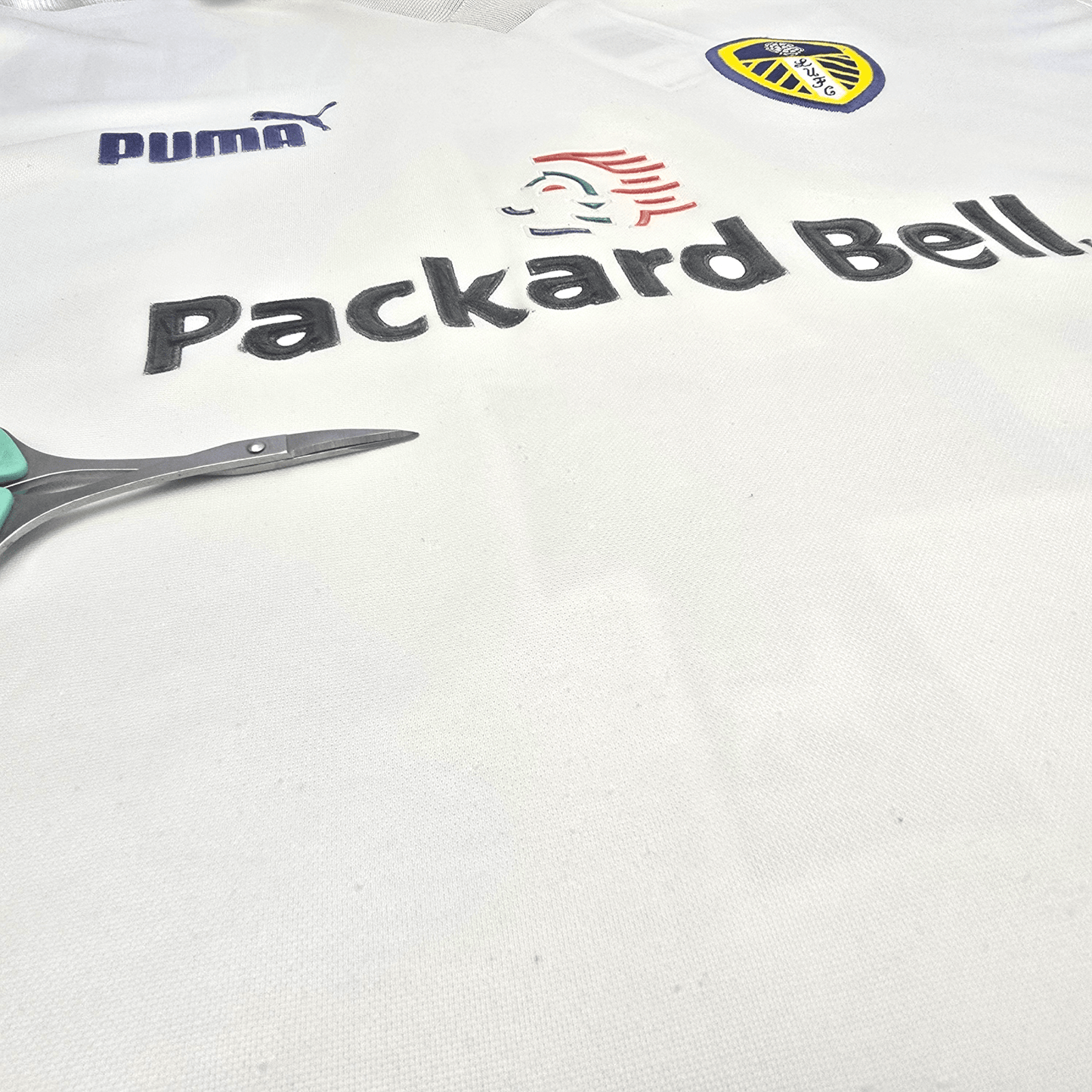 1998/00 Leeds United Home Football Shirt (S) Puma #4 Haaland