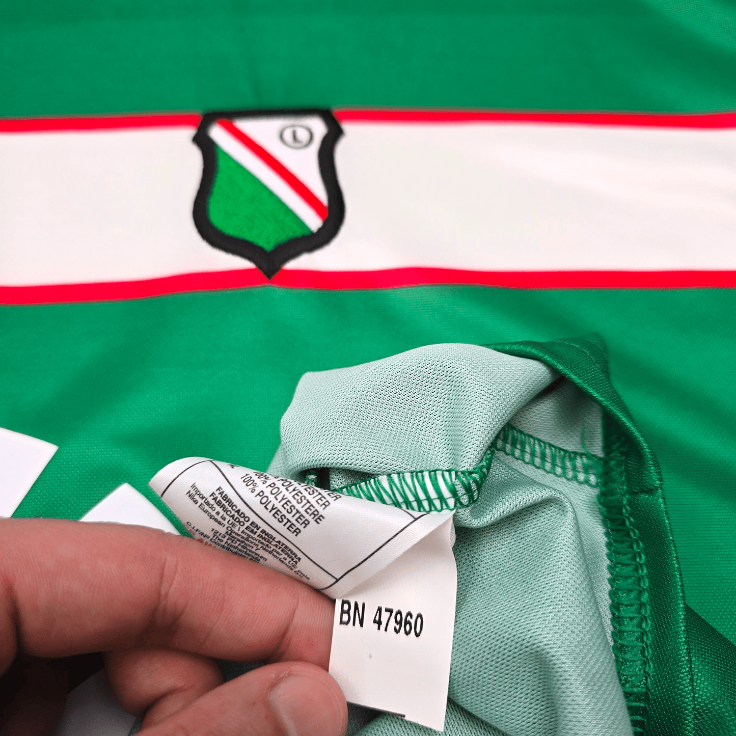 1998/00 Legia Warsaw Away Football Shirt (2XL) Nike