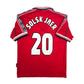 1998/00 Manchester United Home Football Shirt (M) Umbro #20 Solskjaer
