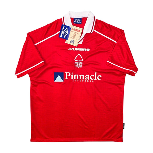 1998/00 Nottingham Forest Home Football Shirt (XL) Umbro (BNWTs)