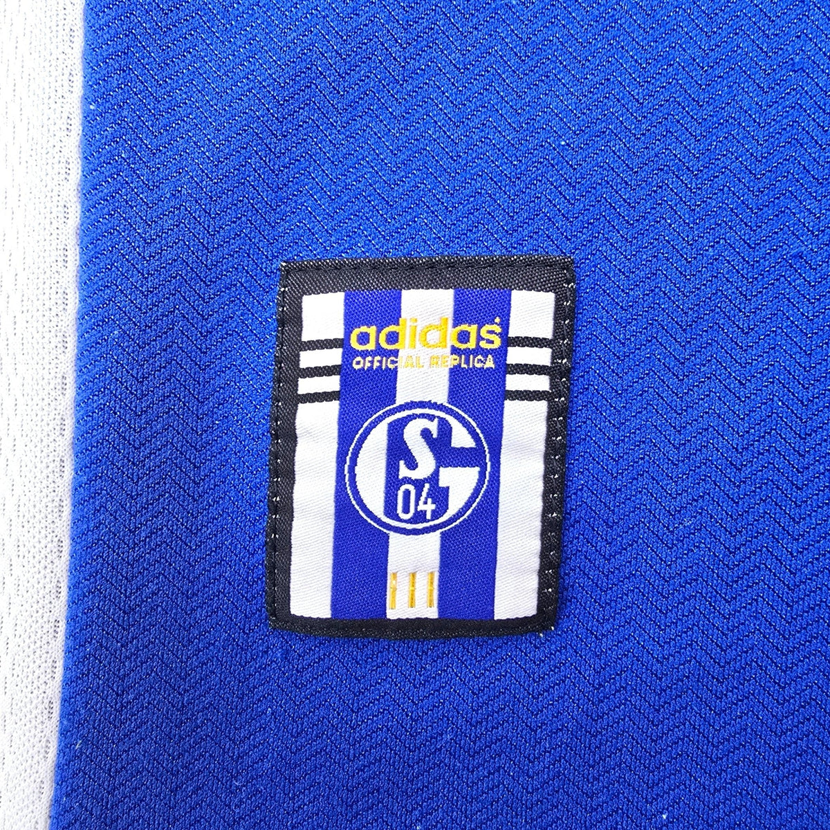 1998/00 Schalke 04 Home Football Shirt (XL) Adidas
