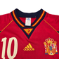 1998/00 Spain Home Football Shirt (L) Adidas #10 Raul