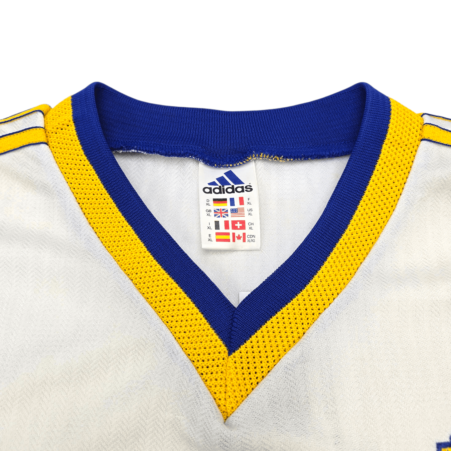 1998/00 Sweden Away Football Shirt (XL) Adidas