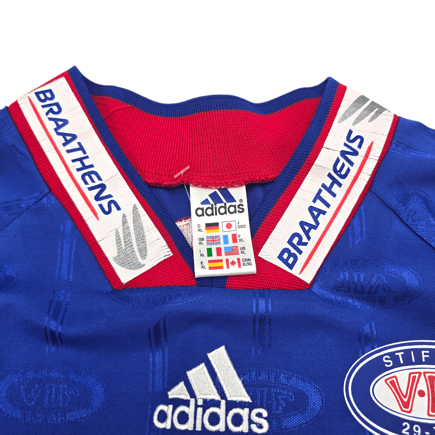 1998/00 Valerenga Home Football Shirt (XL) Adidas