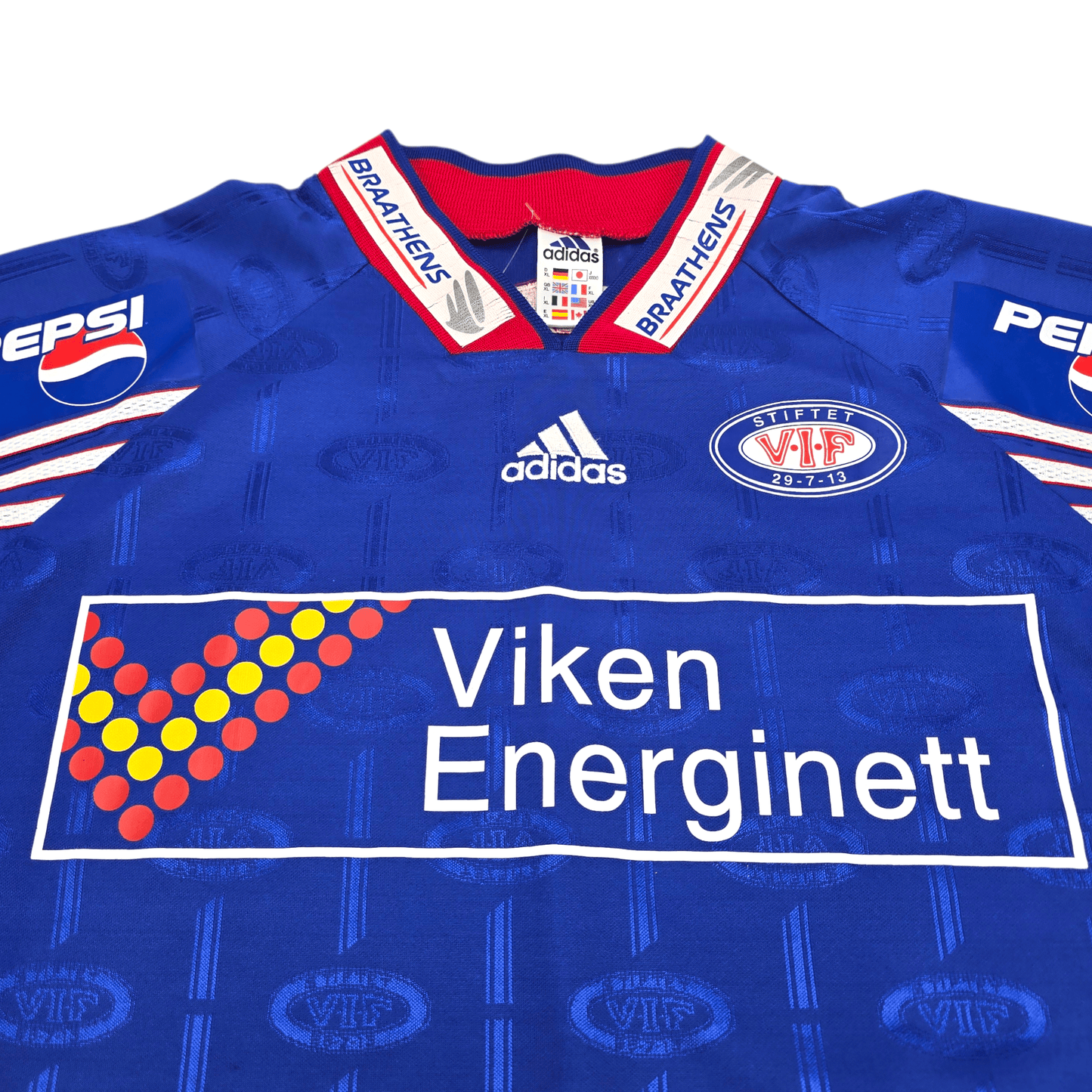 1998/00 Valerenga Home Football Shirt (XL) Adidas