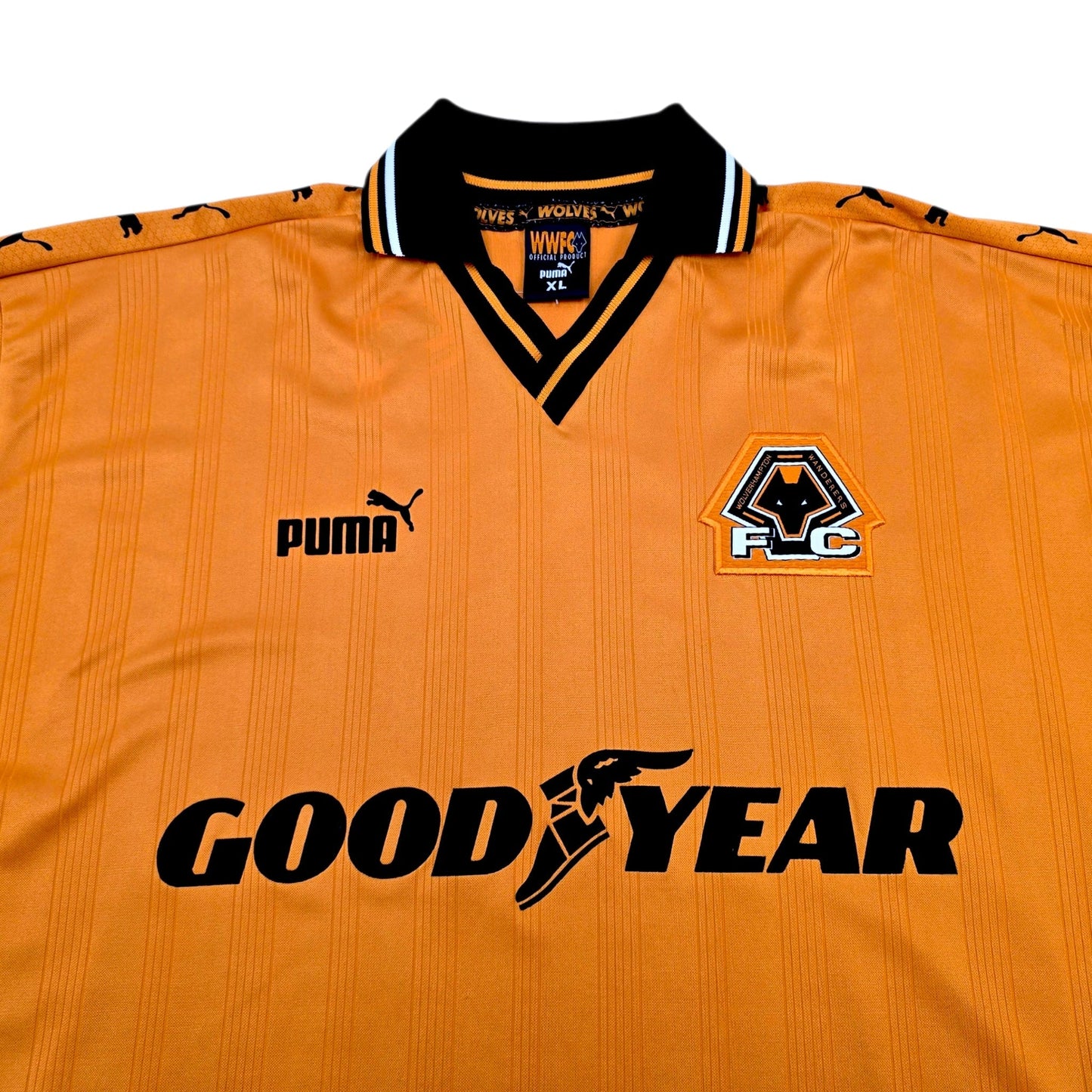 1998/00 Wolverhampton Wanderers Home Football Shirt (XL) Puma