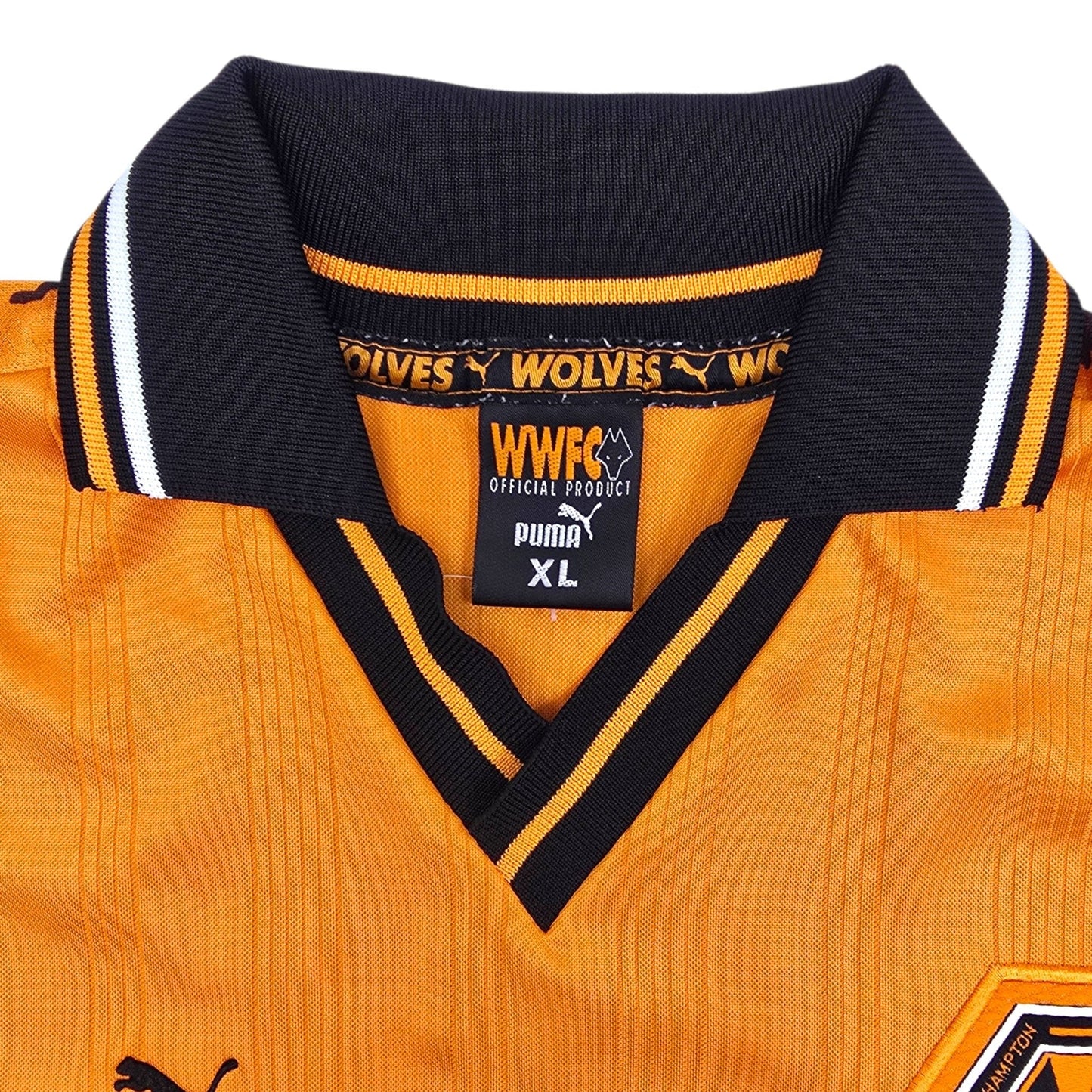 1998/00 Wolverhampton Wanderers Home Football Shirt (XL) Puma