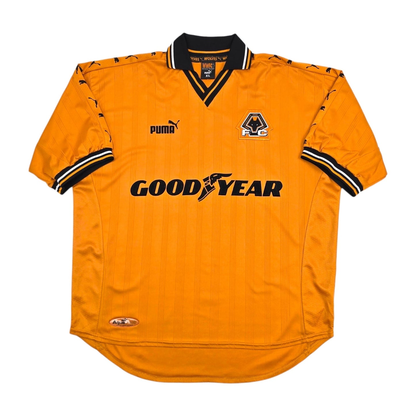 1998/00 Wolverhampton Wanderers Home Football Shirt (XL) Puma
