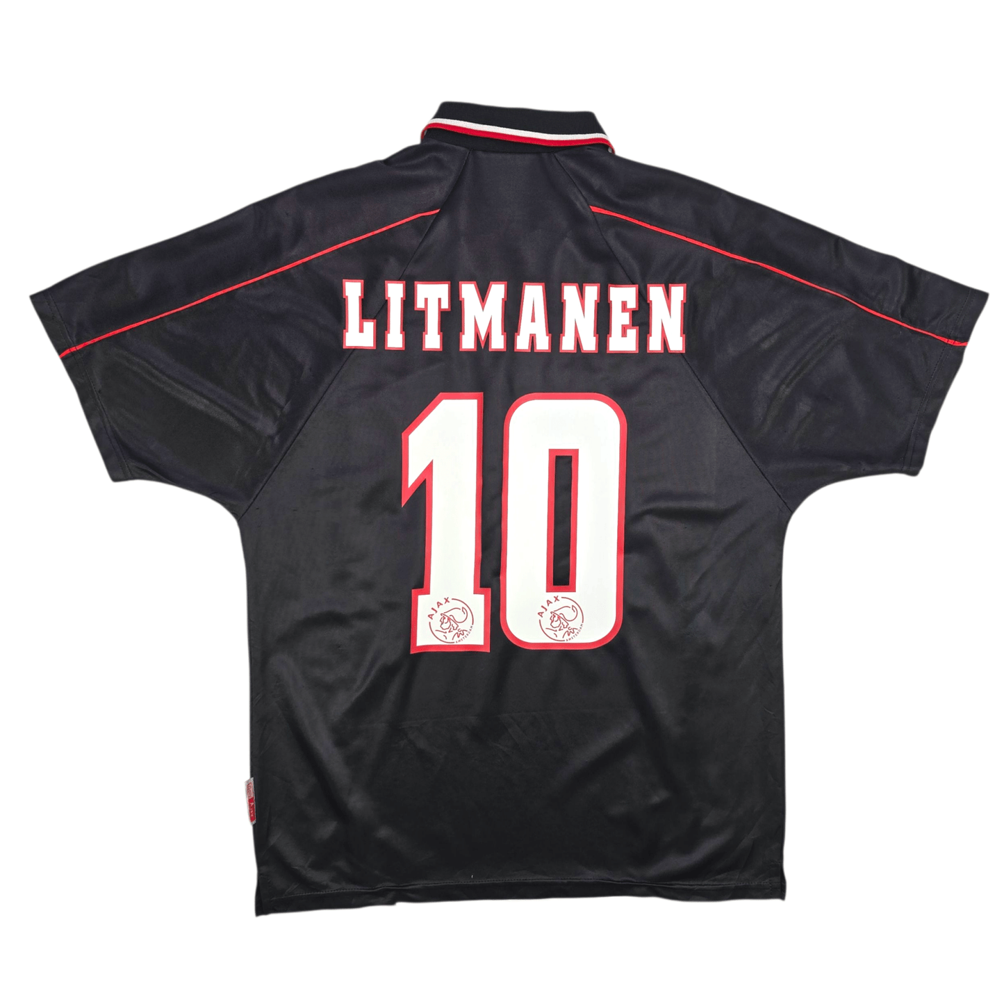1998/99 Ajax Away Football Shirt (M) Umbro #10 Litmanen