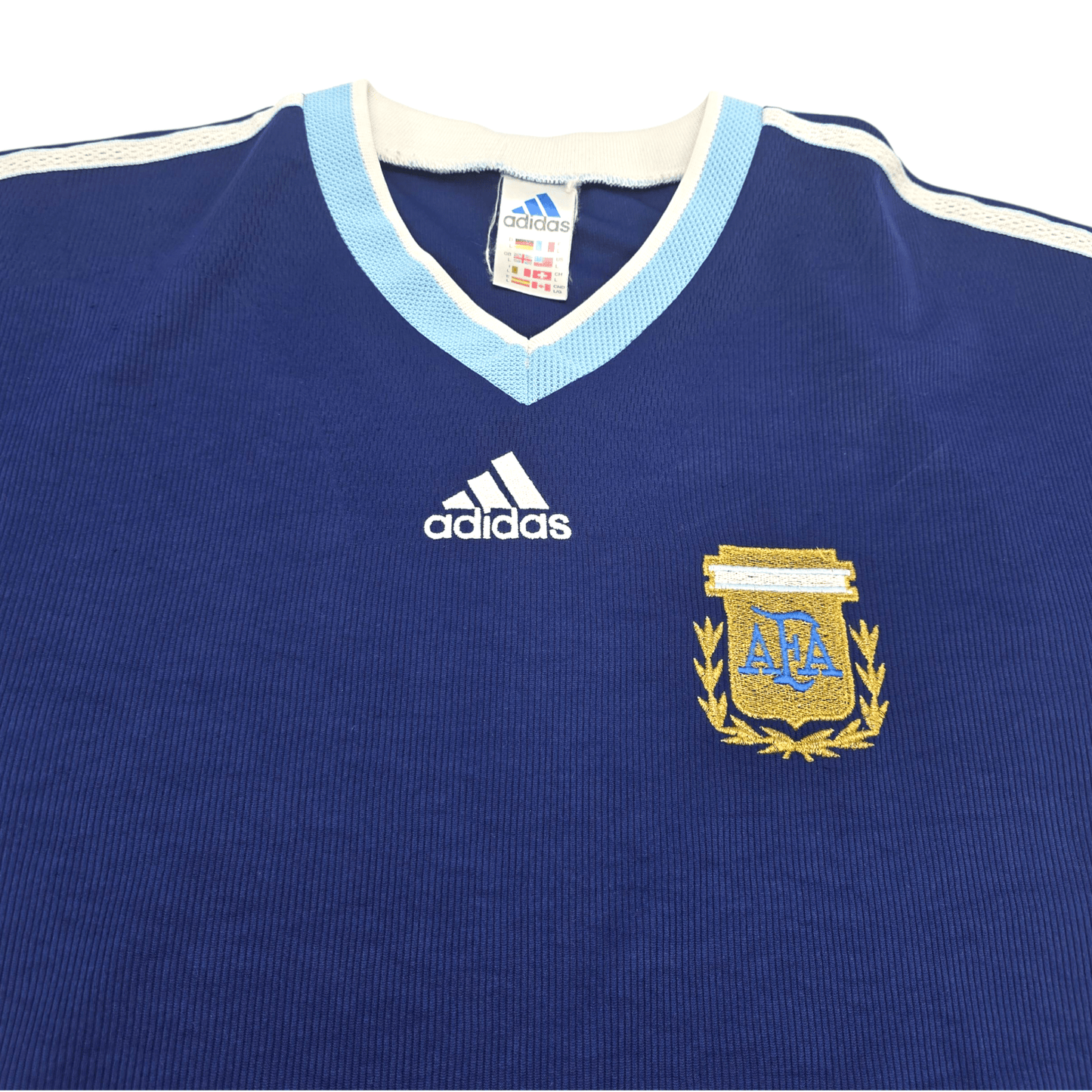 1998/99 Argentina Away Football Shirt (L) Adidas