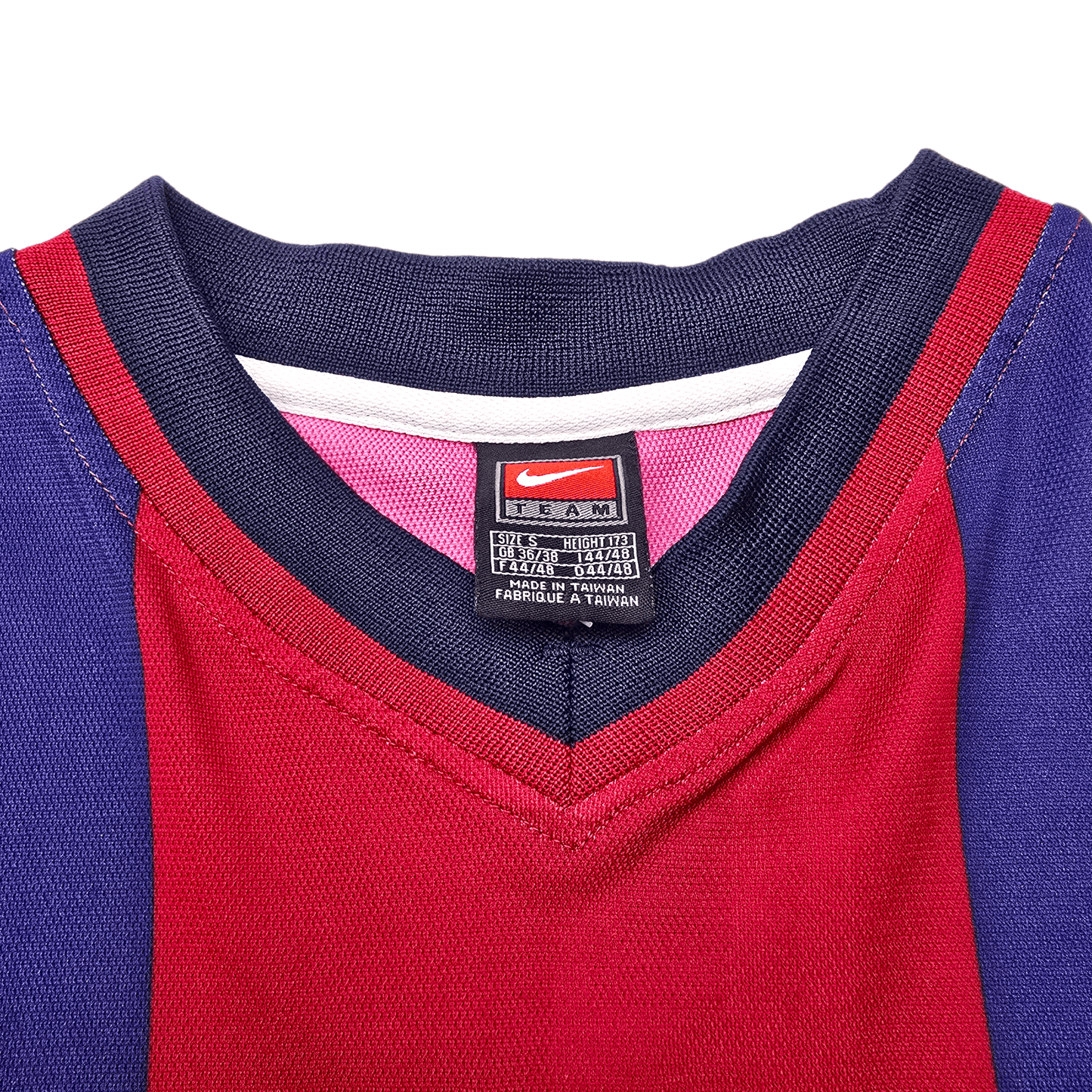 1998/99 Barcelona Home Football Shirt (S) Nike