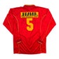 1998/99 Germinal Ekeren Home Football Shirt (XL) Diadora #5