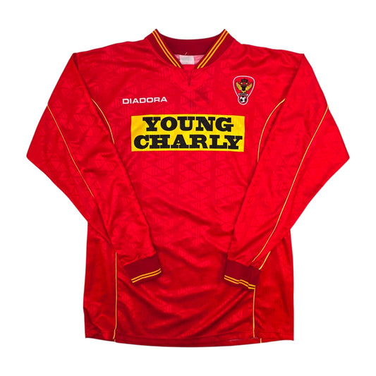1998/99 Germinal Ekeren Home Football Shirt (XL) Diadora #5