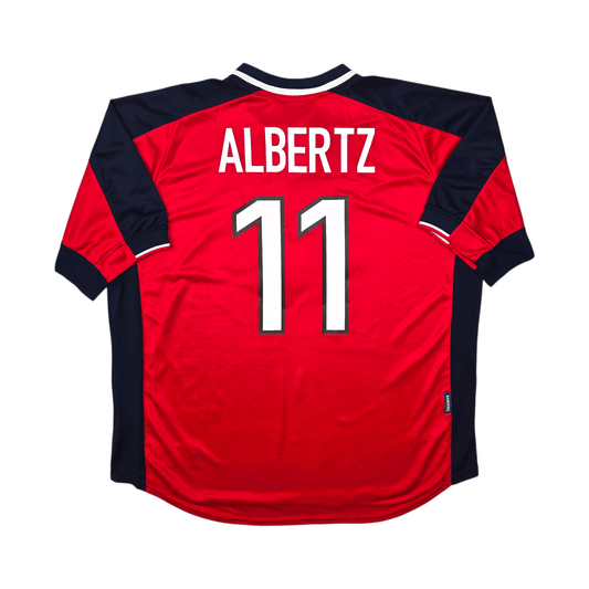 1998/99 Glasgow Rangers Away Football Shirt (2XL) Nike #11 Albertz