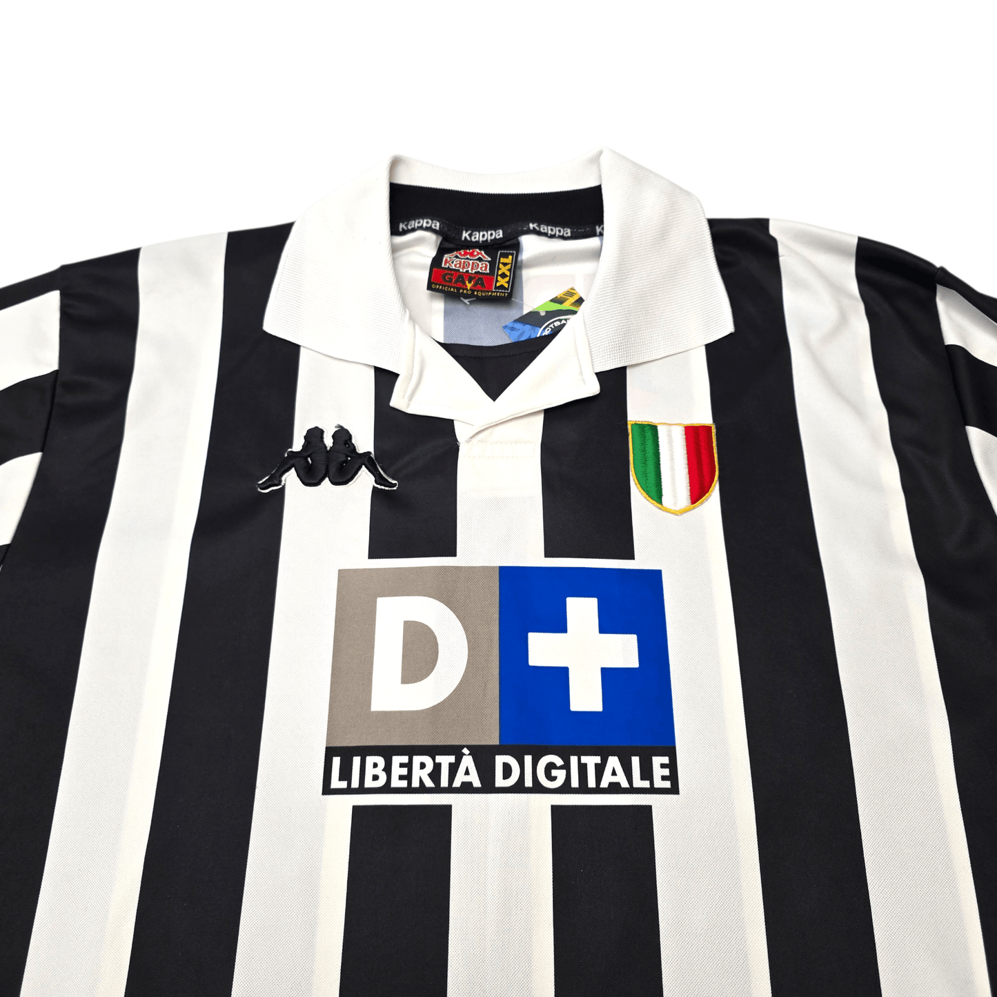 1998/99 Juventus Home Football Shirt (2XL) Kappa #21 Zidane