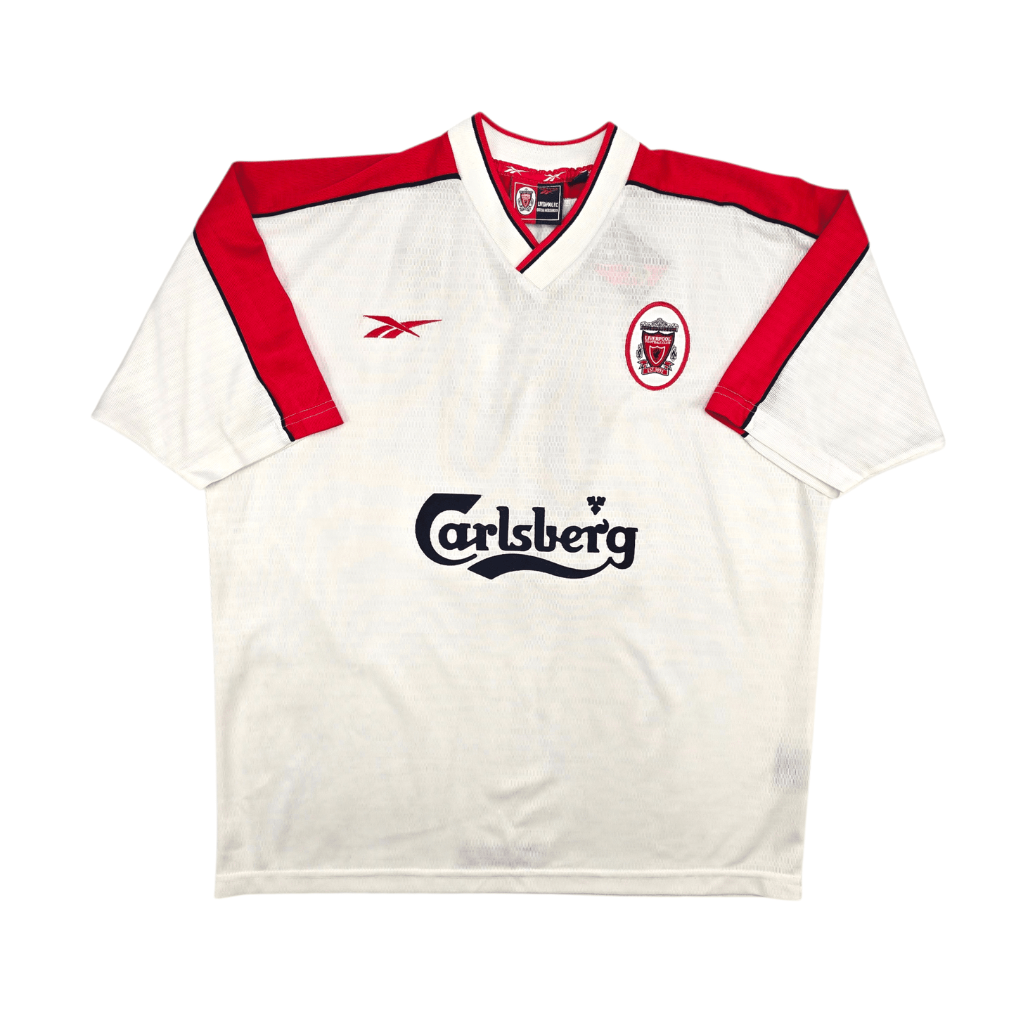 1998/99 Liverpool Away Football Shirt (XL) Reebok #11 Redknapp