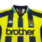 1998/99 Manchester City Away Football Shirt (XL) Kappa