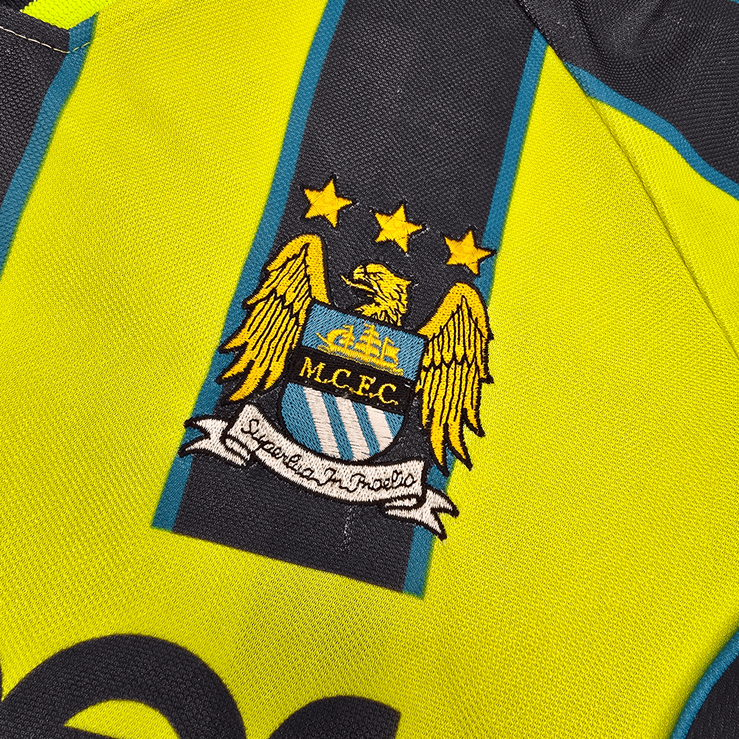 1998/99 Manchester City Away Football Shirt (XL) Kappa