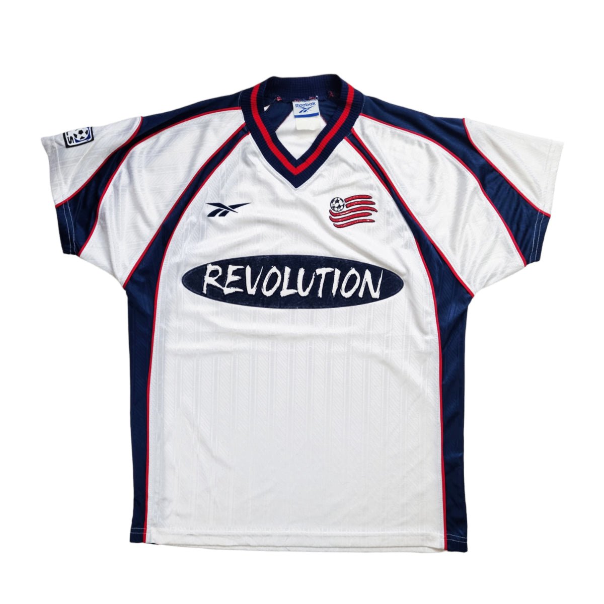 1998/99 New England Revolution Away Football Shirt (L) Reebok