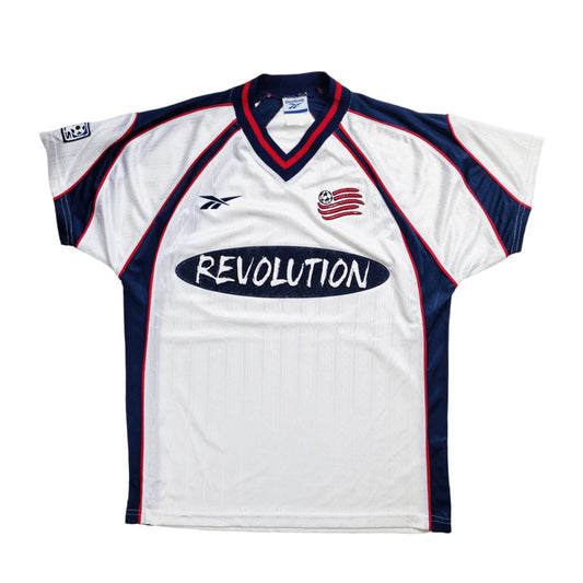 1998/99 New England Revolution Away Football Shirt (L) Reebok
