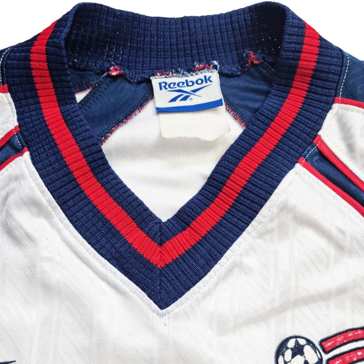 1998/99 New England Revolution Away Football Shirt (L) Reebok