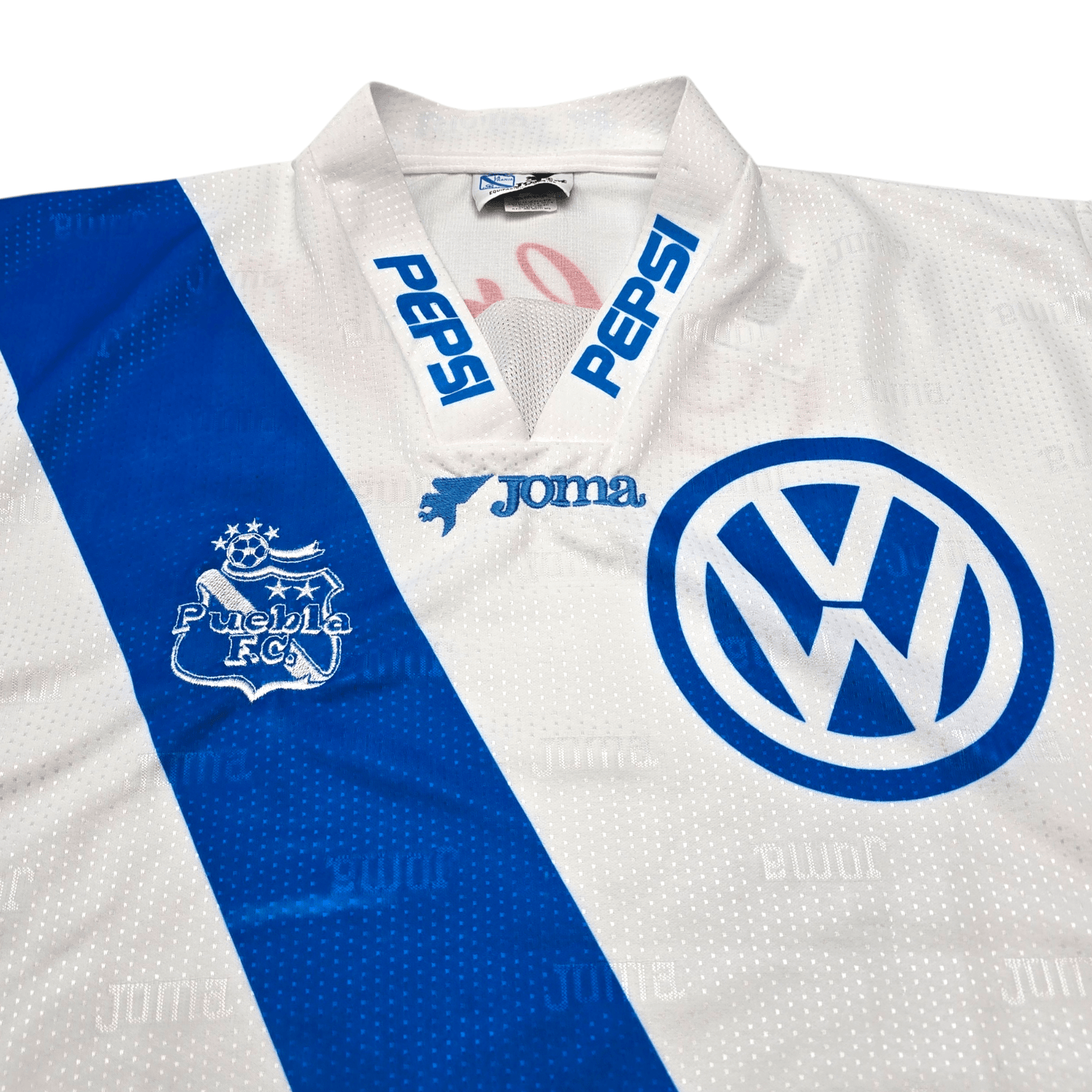 1998/99 Puebla Home Football Shirt (L) Joma
