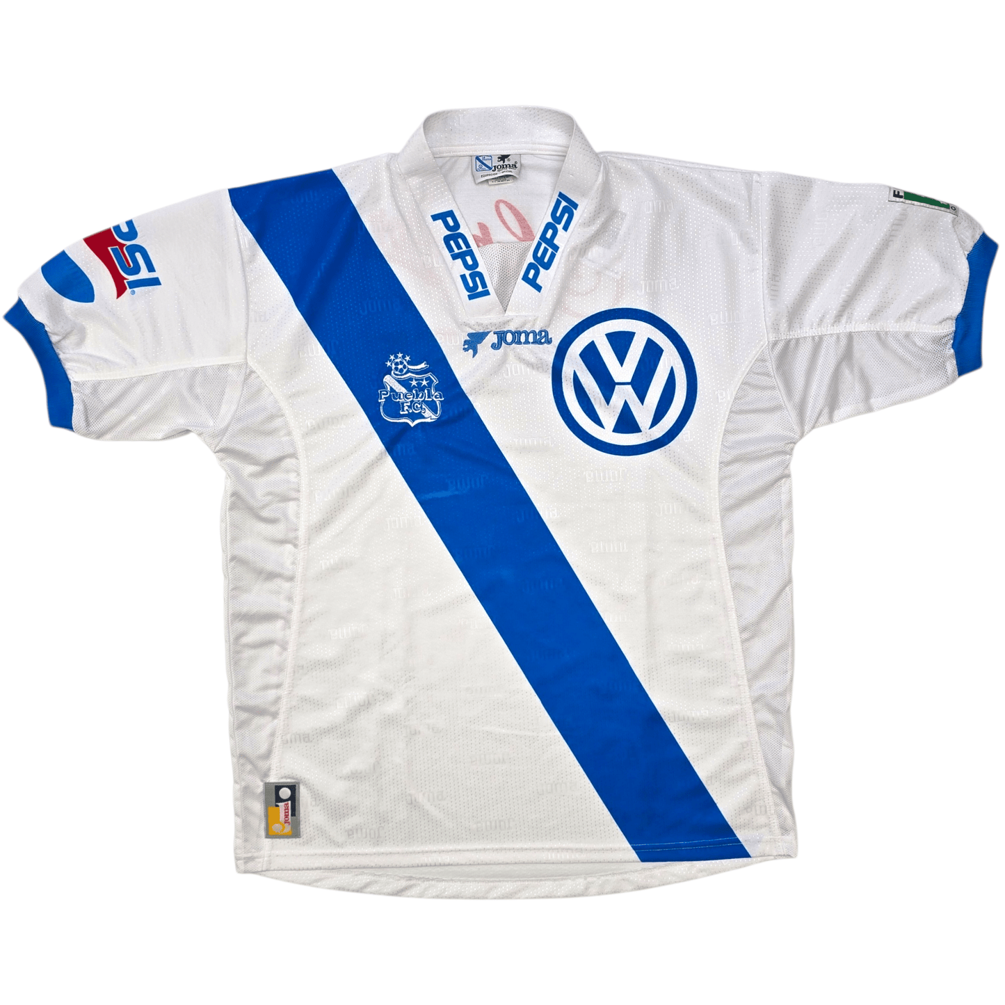 1998/99 Puebla Home Football Shirt (L) Joma