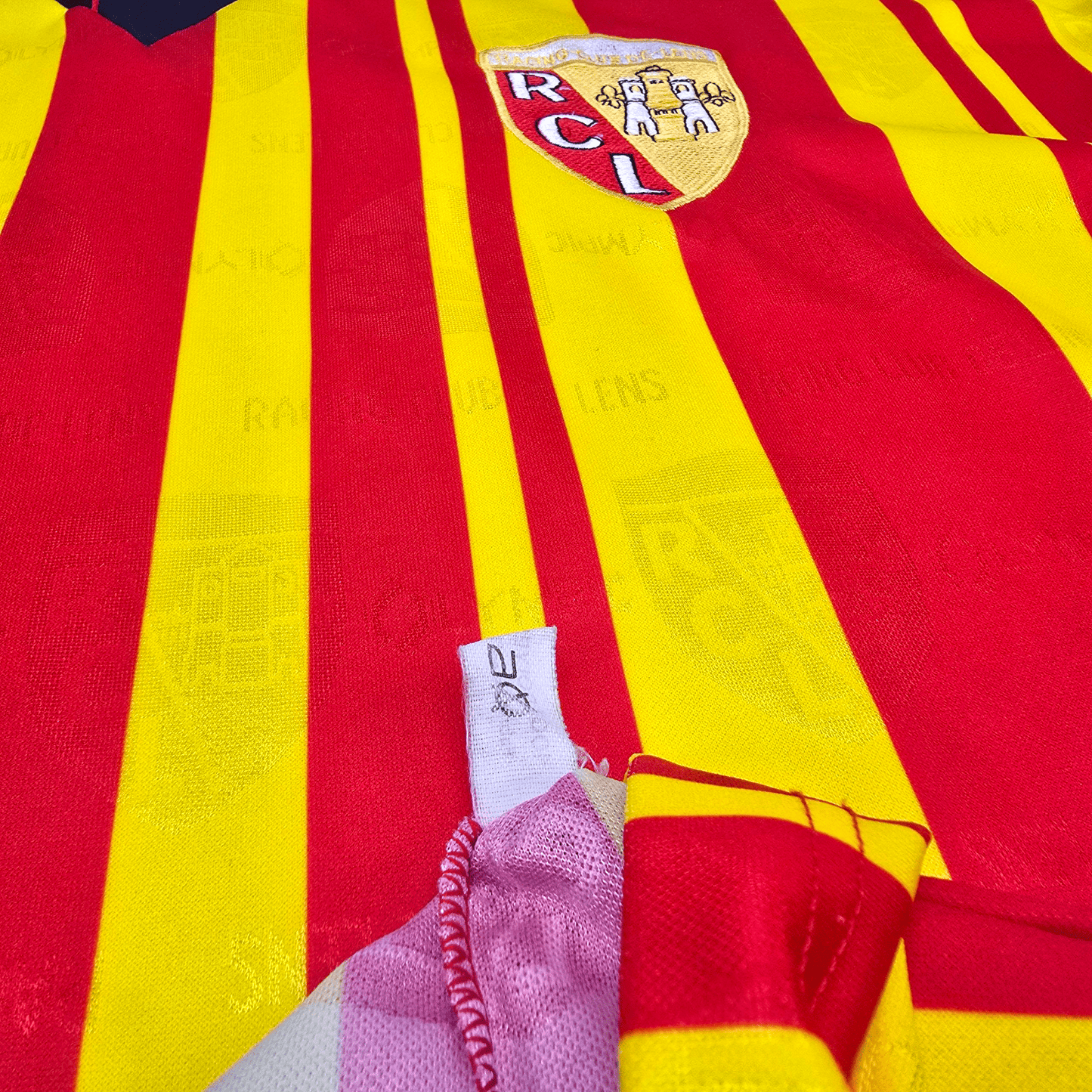 1998/99 RC Lens Home Football Shirt (XL) Olympic