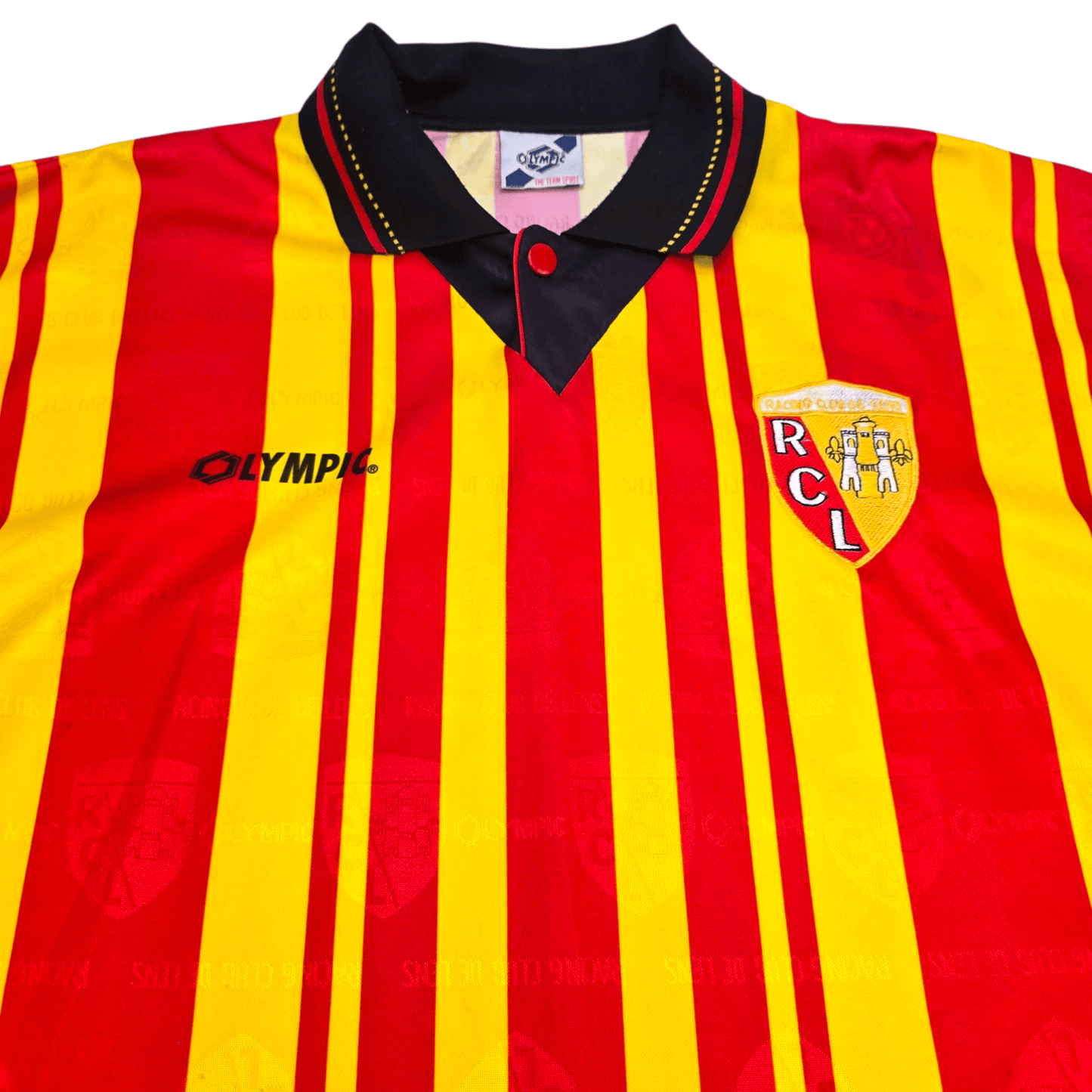 1998/99 RC Lens Home Football Shirt (XL) Olympic