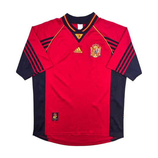 1998/99 Spain Home Football Shirt (L) Adidas