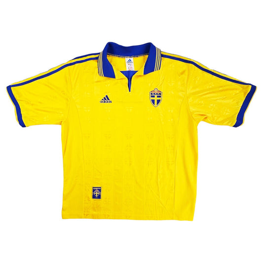 1998/99 Sweden Home Football Shirt (L) Adidas
