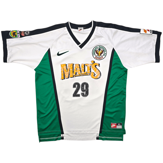 1998/99 Tokyo Verdy Away Football Shirt (L) Nike #29
