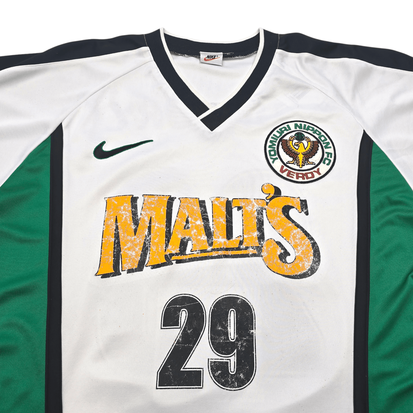 1998/99 Tokyo Verdy Away Football Shirt (L) Nike #29