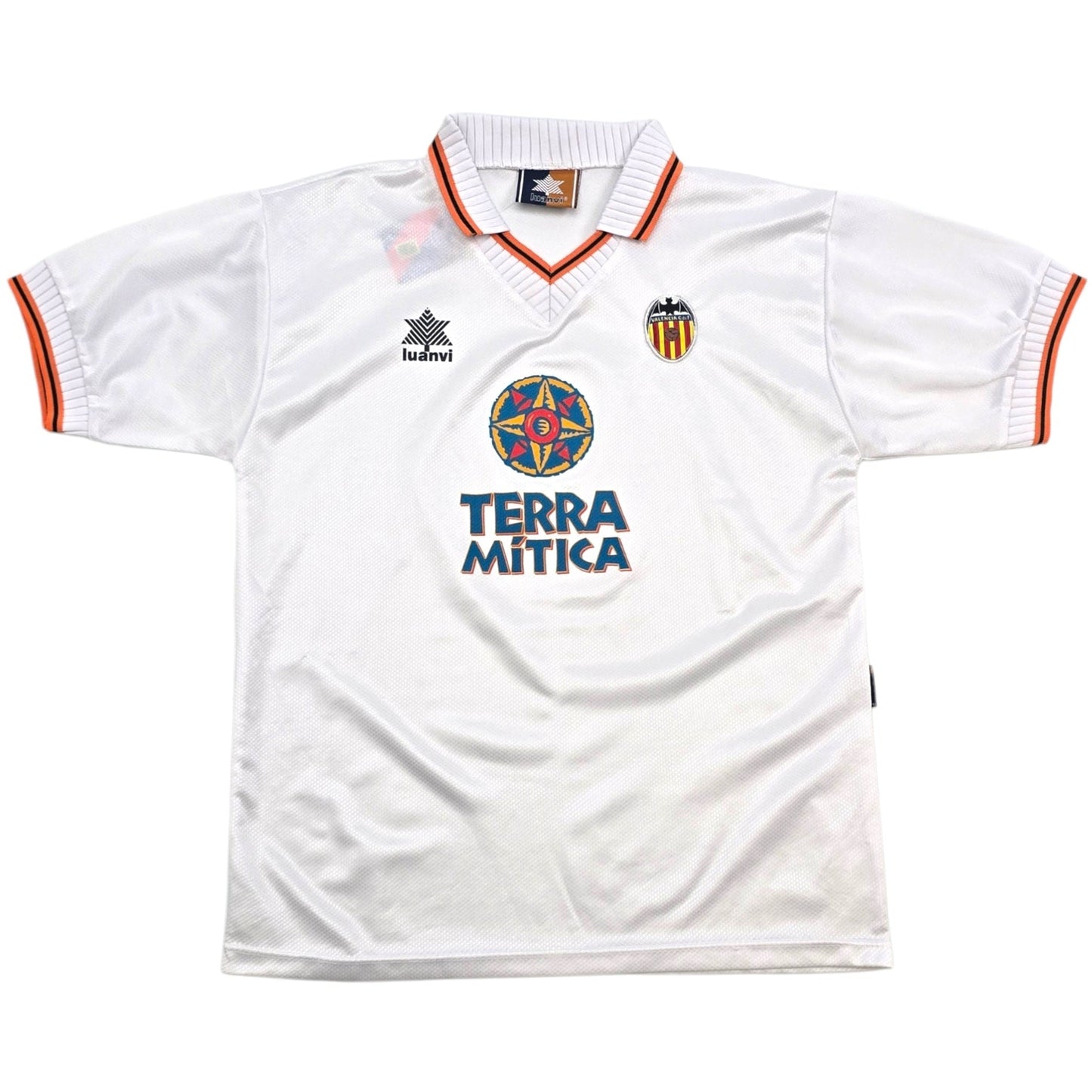 1998/99 Valencia Home Football Shirt (S) Luanvi