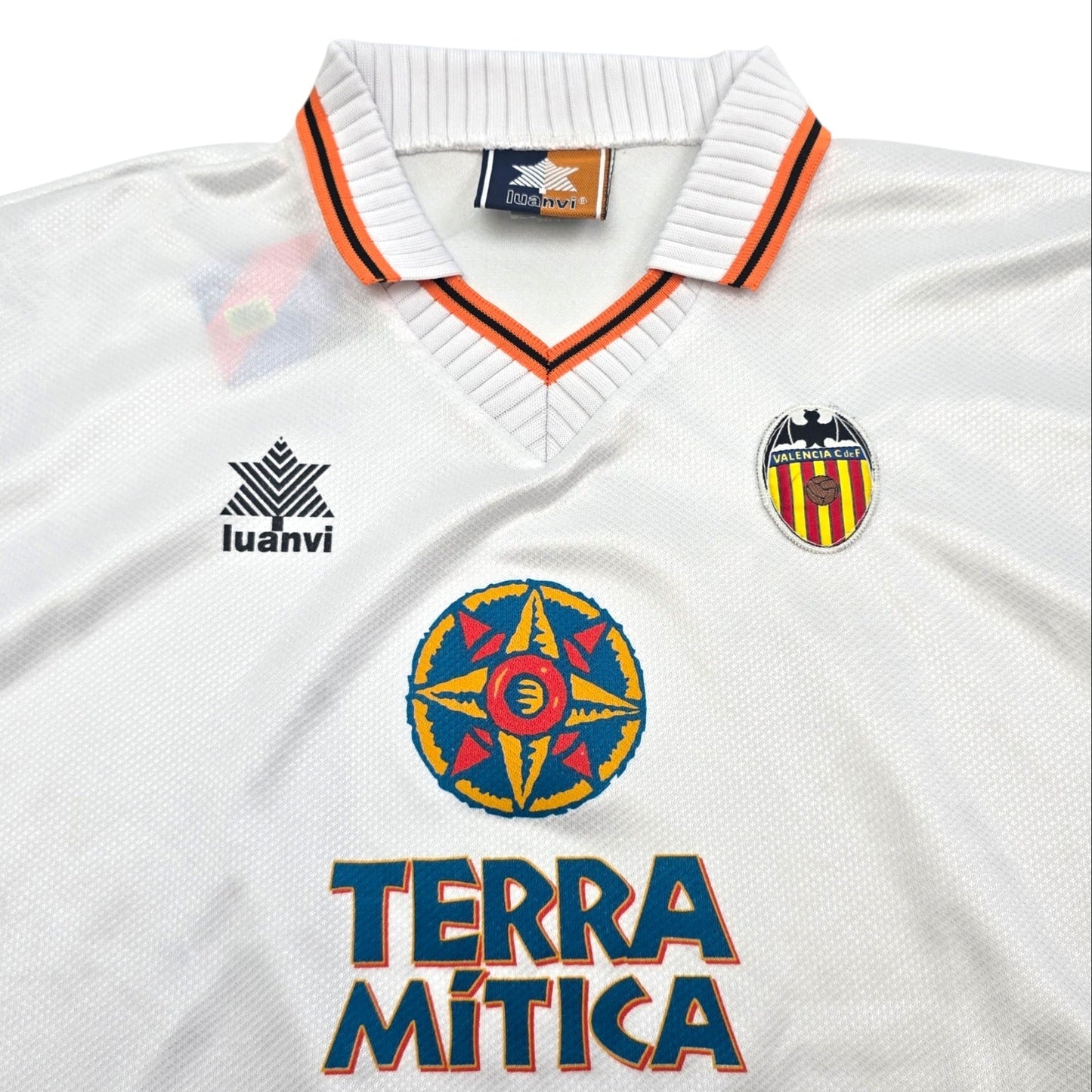 1998/99 Valencia Home Football Shirt (S) Luanvi