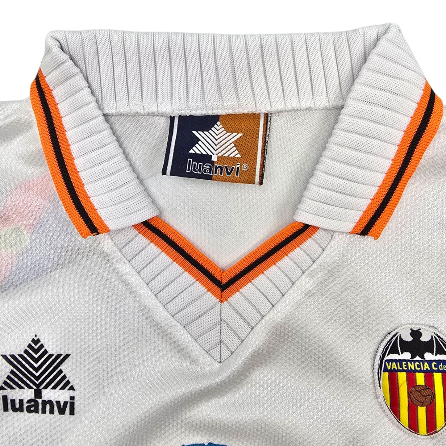 1998/99 Valencia Home Football Shirt (S) Luanvi